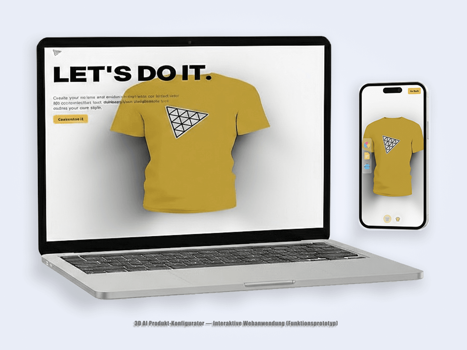 3D AI Produkt-Konfigurator